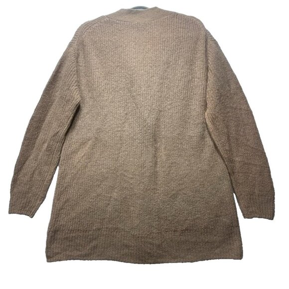 Everlane Cardigan Sweater Womens Brown Alpaca Wool Button Boyfriend Camel Sz S - Picture 2 of 9